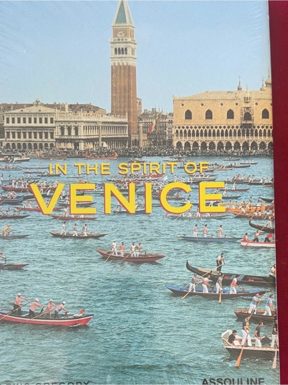 Assouline Spirit of Venice Coffee Table Book
